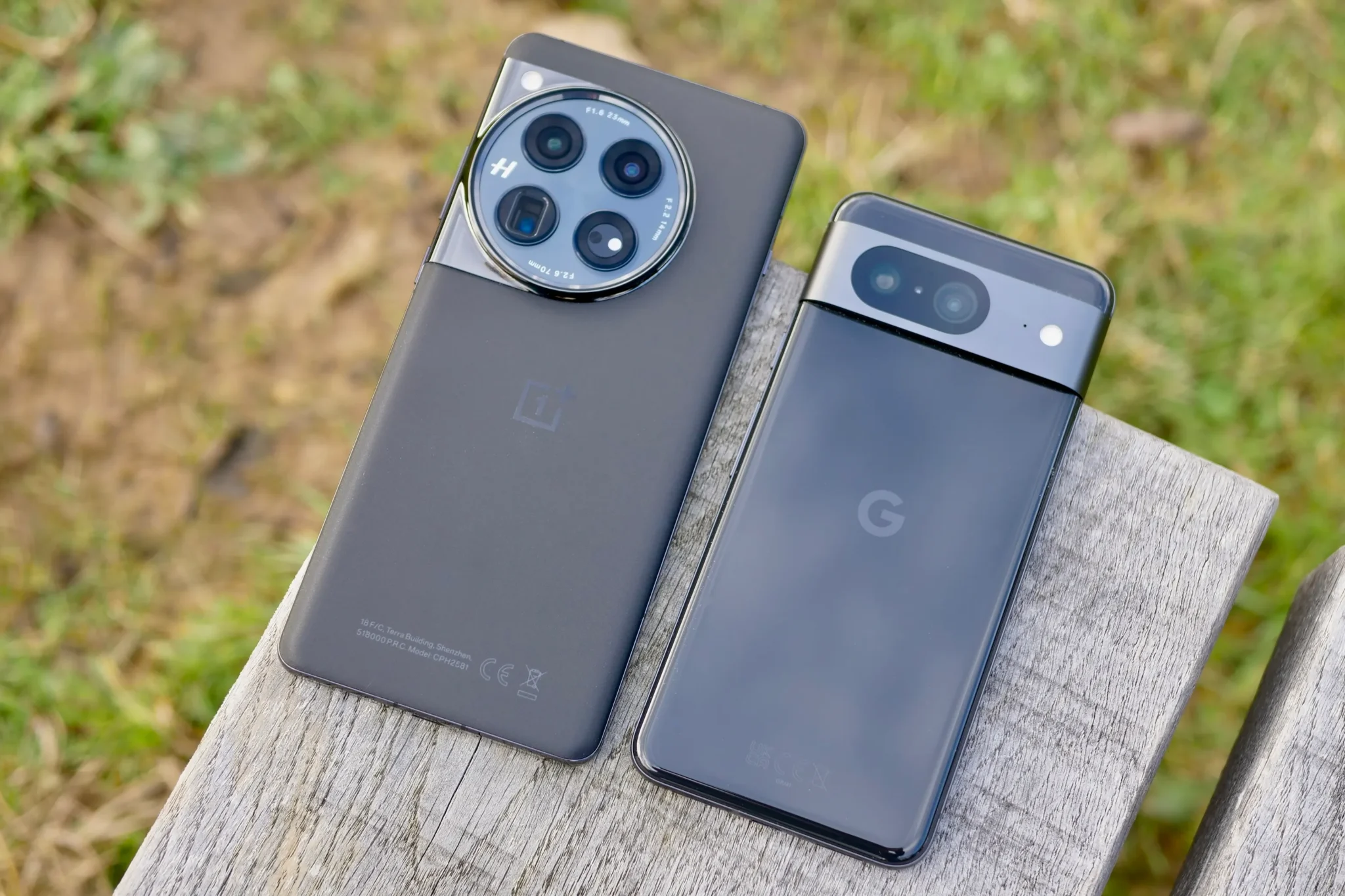 OnePlus 12 vs. Google Pixel 8