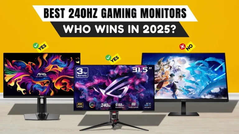 4K or 240Hz, best gaming PC