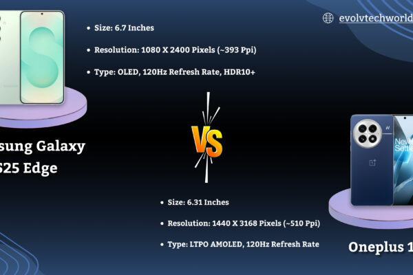 Samsung S25 Edge vs OnePlus 13T
