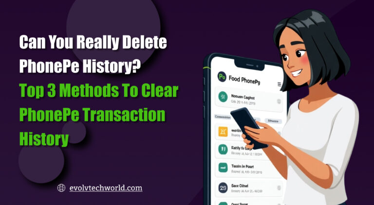 Delete PhonePe History