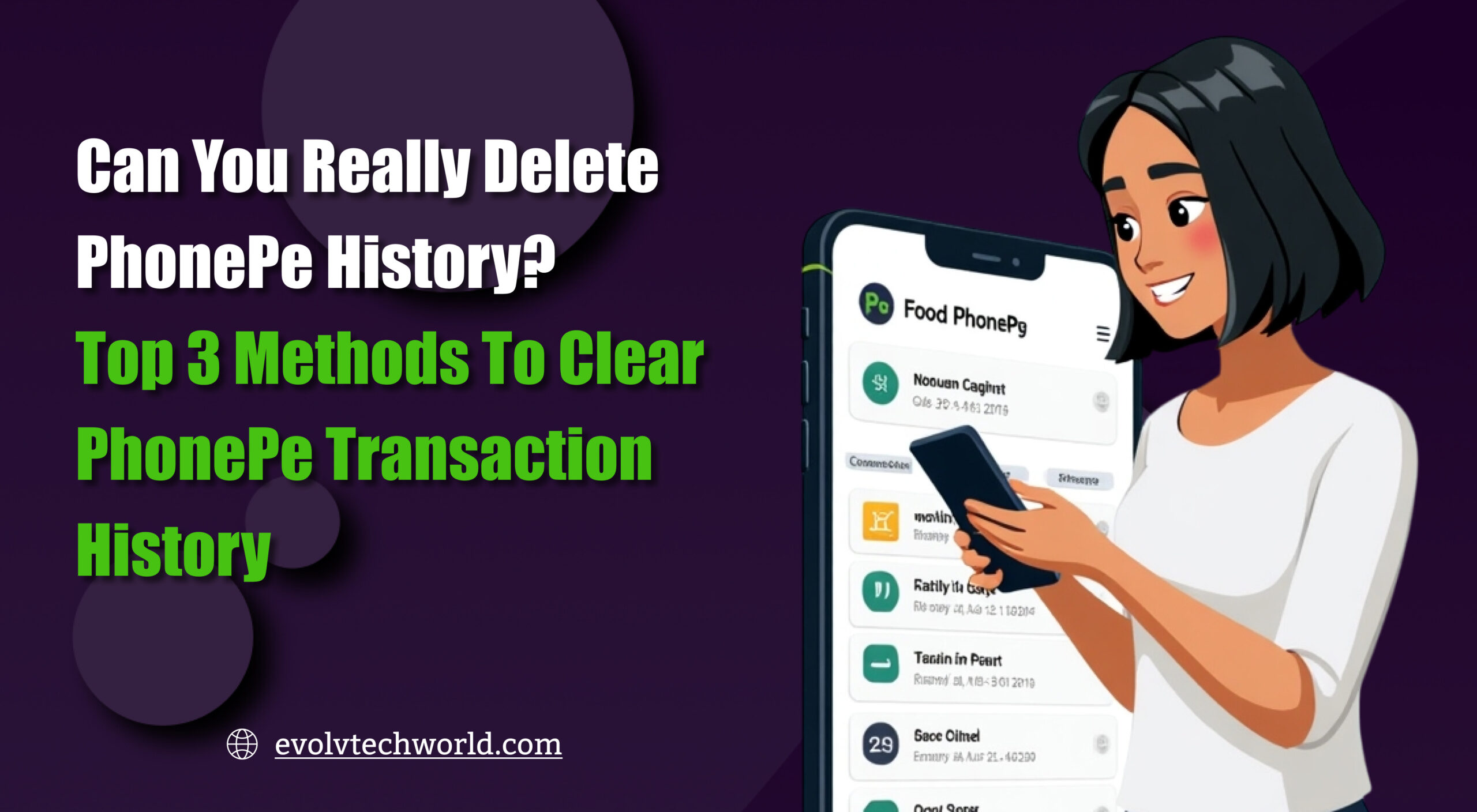 Delete PhonePe History