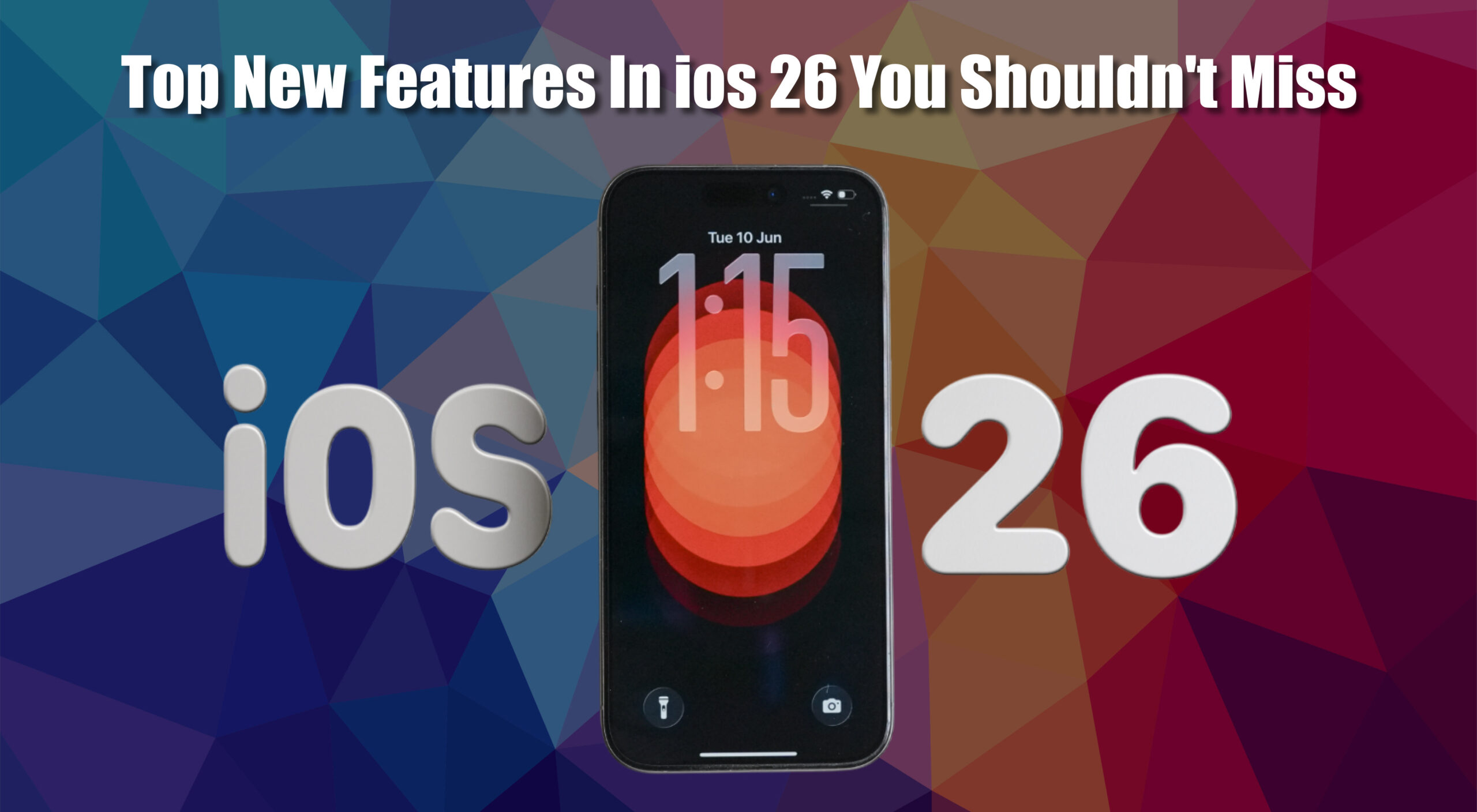 iOS 26 features